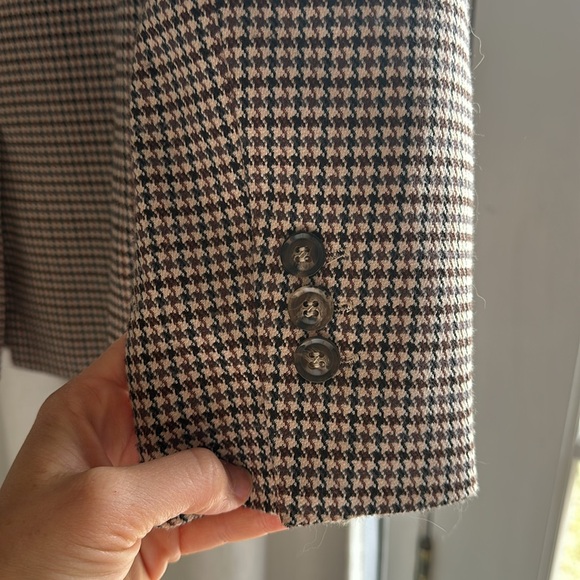 Topshop Oversized Houndstooth Blazer - Picture 5 of 8